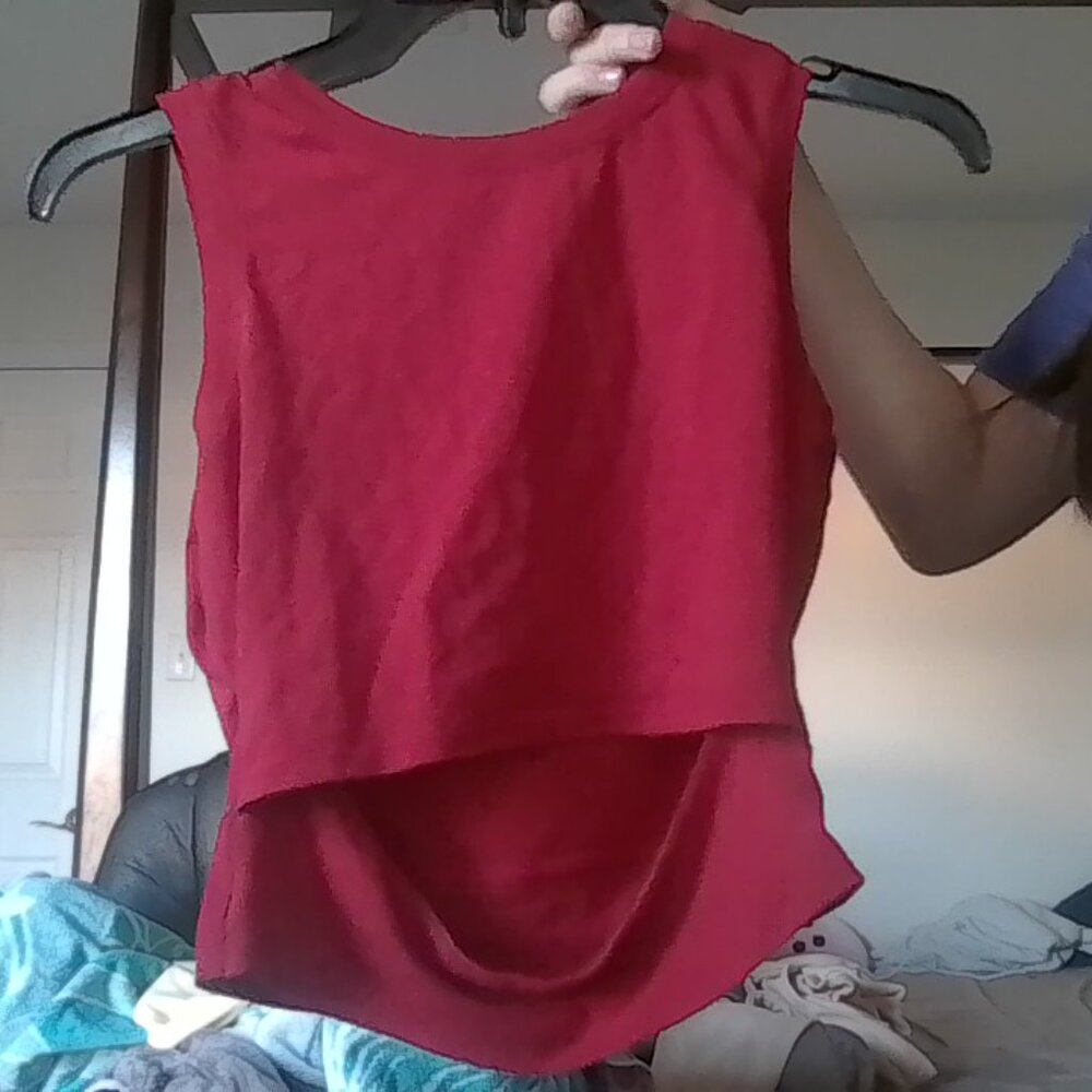 Red Lululemon Tank Top